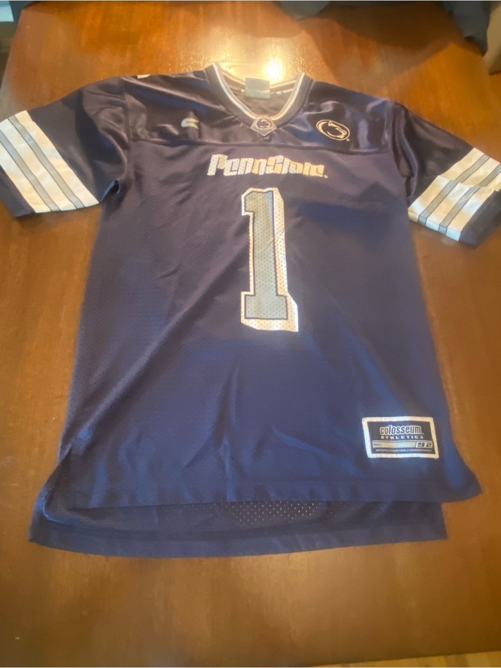 Colosseum Athletics Penn State Nittany Lions Football Jersey Mens size Small EUC